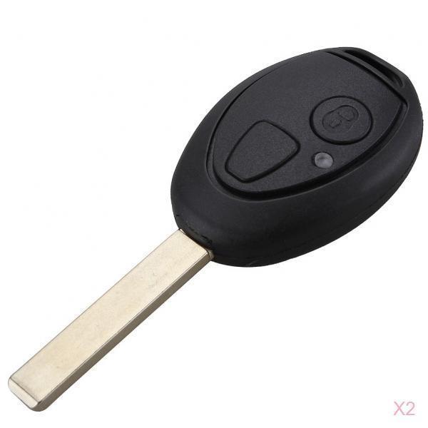 COVER CHIAVE MINI 2 PULSANTI - Ricambio compatibile per telecomando senza elettronica