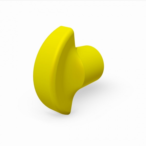 MEZZALUNA 5030 PER CODOLO CILINDRO Ø8 E LIMITATORE Q8 MM ALLUMINIO ANODIZZATO ORO - Cilindro di sicurezza per porta blindata