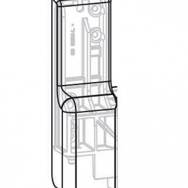 COPERTURA CARRELLO PARALLELO COMPLANARE – COL. NERO - Ricambi e Accessori di sicurezza CopyMyKey
