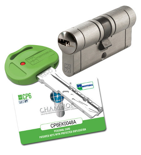 MOTTURA CILINDRO CHAMPIONS CP6 31-41 - Servizio di duplicazione e taglio chiavi di sicurezza online