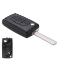 COVER CHIAVE SCATTO PEUGEOT 3 PULSANTI - Ricambio compatibile per telecomando senza elettronica