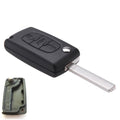 COVER CHIAVE SCATTO PEUGEOT 3 PULSANTI - Ricambio compatibile per telecomando senza elettronica