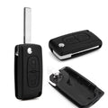 COVER CHIAVE SCATTO PEUGEOT 2 PULSANTI - Ricambio compatibile per telecomando senza elettronica