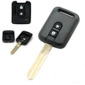 COVER CHIAVE NISSAN 2 PULSANTI - Ricambio compatibile per telecomando senza elettronica