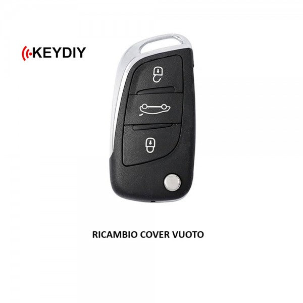 COVER CHIAVEKEYDIY 3 PULSANTI - Ricambio compatibile per telecomando senza elettronica