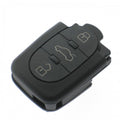 COVER CHIAVE AUDI 3 PULSANTI - Ricambio compatibile per telecomando senza elettronica