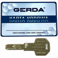 COPIA CHIAVE GERDA EXXO - Servizio di duplicazione e taglio chiavi di sicurezza online
