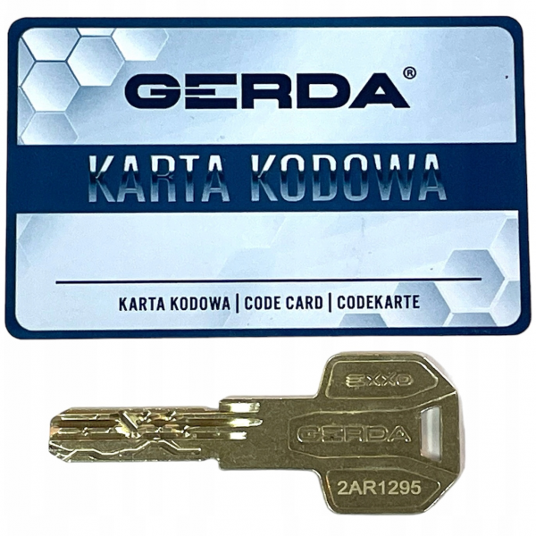COPIA CHIAVE GERDA EXXO - Servizio di duplicazione e taglio chiavi di sicurezza online
