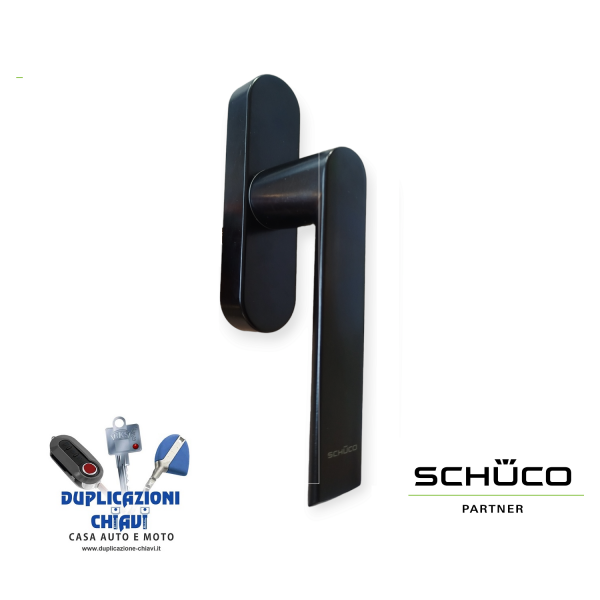 MANIGLIA SCHUCO SFC85 NERA - Ricambi e Accessori di sicurezza CopyMyKey