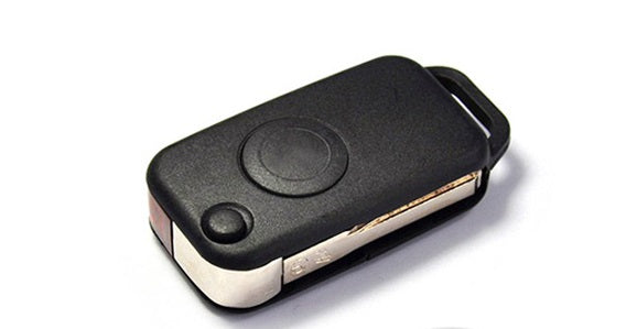COVER CHIAVE SCATTO MERCEDES 1 PULSANTE - Ricambio compatibile per telecomando senza elettronica