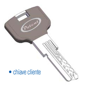 COPIA CHIAVE POTENT 4000 - Servizio di duplicazione e taglio chiavi di sicurezza online