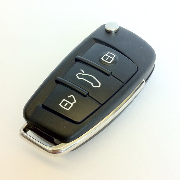 COVER CHIAVE AUDI 3 PULSANTI - Ricambio compatibile per telecomando senza elettronica