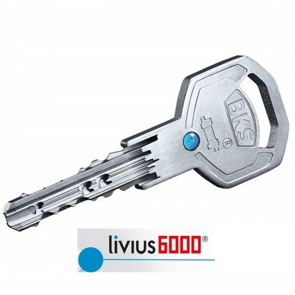 DUPLICATO CHIAVE BKS LIVIUS 6000 - Servizio di duplicazione e taglio chiavi di sicurezza online