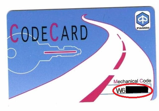 TAGLIO CHIAVE PIAGGIO DA CODICE - Servizio di duplicazione e taglio chiavi di sicurezza online