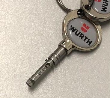 DUPLICATO CHIAVE WURTH VANLOCK - Servizio di duplicazione e taglio chiavi di sicurezza online