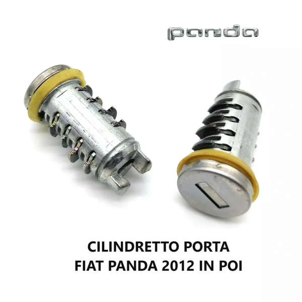 CILINDRO RICAMBIO PORTIERA FIAT PANDA - Cilindro di sicurezza per porta blindata