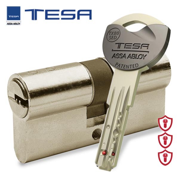 CILINDRO TESA TX80 30/40 - Cilindro di sicurezza per porta blindata