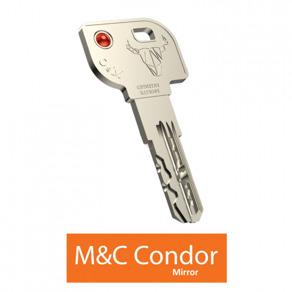 COPIA CHIAVE M&C CONDOR MIRROR - Servizio di duplicazione e taglio chiavi di sicurezza online