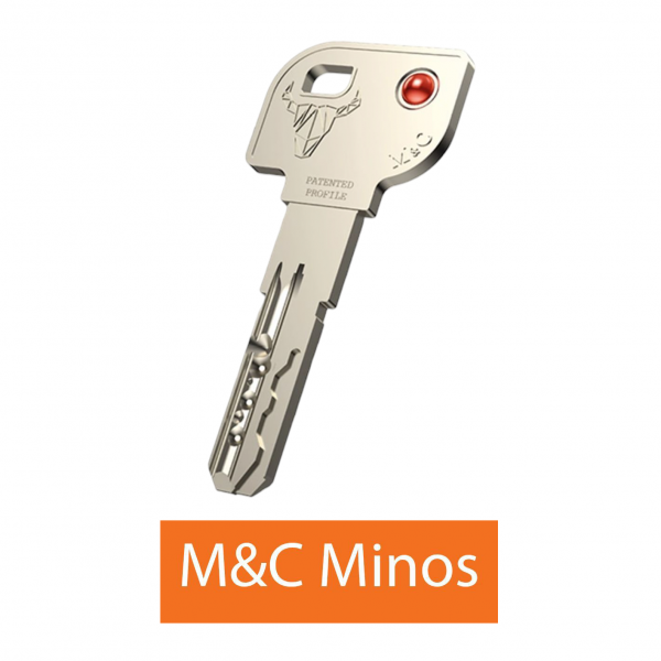 COPIA CHIAVE M&C MINOS - Servizio di duplicazione e taglio chiavi di sicurezza online
