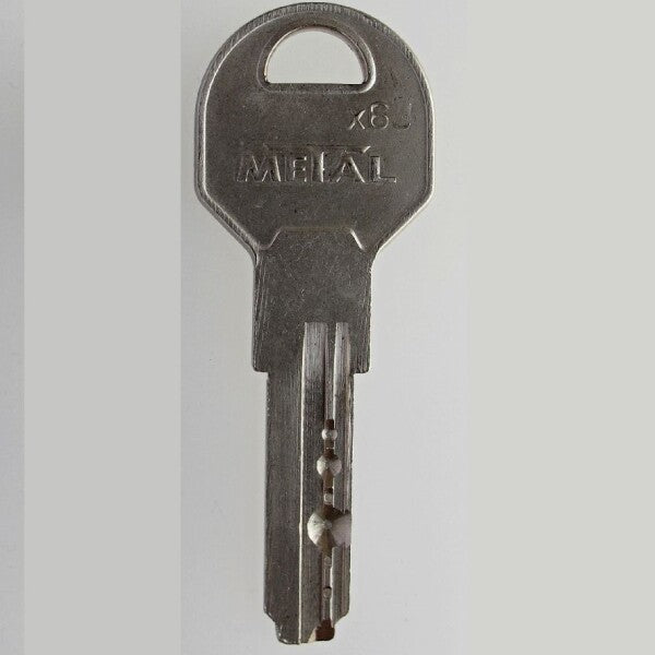 COPIA CHIAVE METAL X6J - Servizio di duplicazione e taglio chiavi di sicurezza online