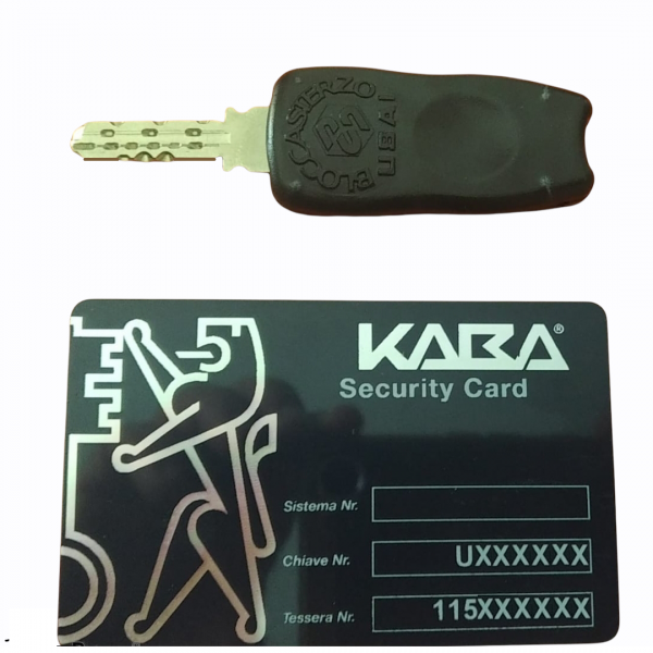 COPIA CHIAVE USAI KABA - Servizio di duplicazione e taglio chiavi di sicurezza online
