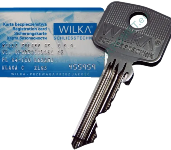 COPIA CHIAVE WILKA ZL53 - Servizio di duplicazione e taglio chiavi di sicurezza online