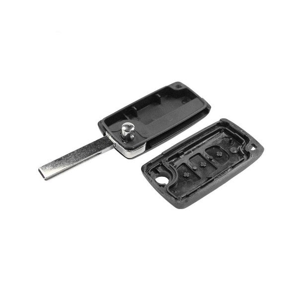 COVER CHIAVE SCATTO PEUGEOT 4 PULSANTI - Ricambio compatibile per telecomando senza elettronica