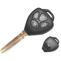 COVER CHIAVE TOYOTA 3 PULSANTI - Ricambio compatibile per telecomando senza elettronica