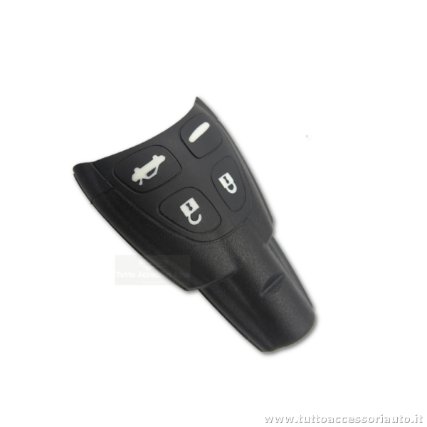 COVER CHIAVE SAAB KEYLESS 4 PULSANTI - Ricambio compatibile per telecomando senza elettronica