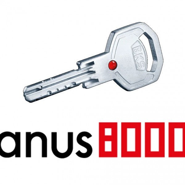 DUPLICATO CHIAVE BKS JANUS 8000 - Servizio di duplicazione e taglio chiavi di sicurezza online