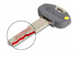 COPIA CHIAVE SECUREMME K5 - Servizio di duplicazione e taglio chiavi di sicurezza online