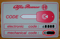 TAGLIO CHIAVE ALFA ROMEO DA CODICE - Servizio di duplicazione e taglio chiavi di sicurezza online