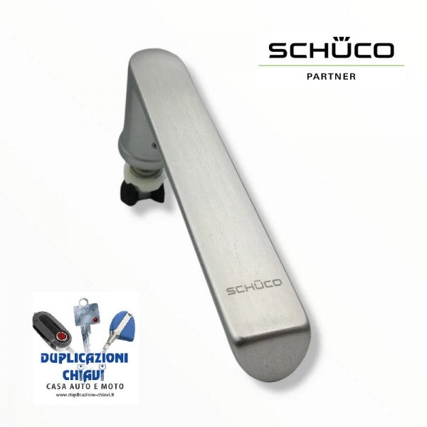 MANIGLIA SCHÜCO COLORE INOX INNESTO 247006 - Ricambi e Accessori di sicurezza CopyMyKey