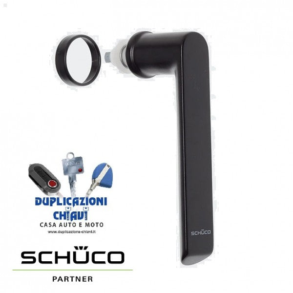 MANIGLIA SCHÜCO COLORE NERO INNESTO 247002 - Ricambi e Accessori di sicurezza CopyMyKey