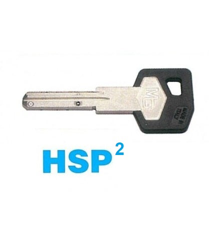 COPIA CHIAVE MG HSP2 - Servizio di duplicazione e taglio chiavi di sicurezza online