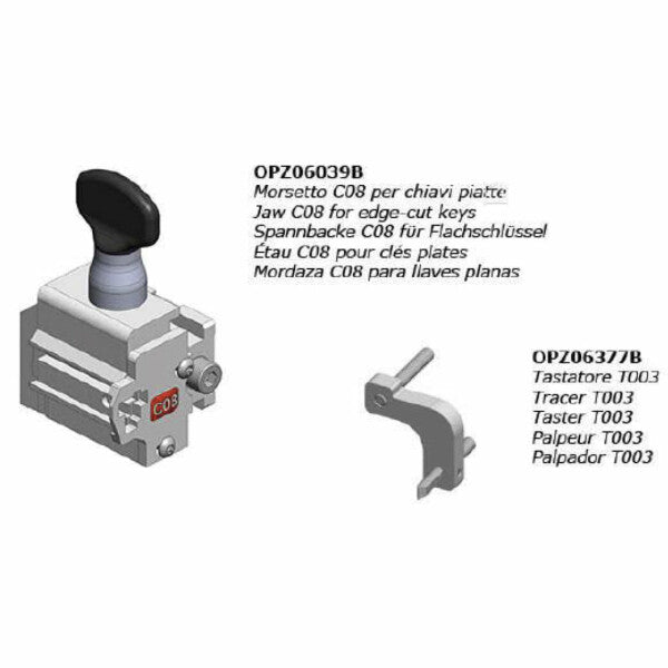 MORSETTO KEYLINE C08 - Ricambi e Accessori di sicurezza CopyMyKey