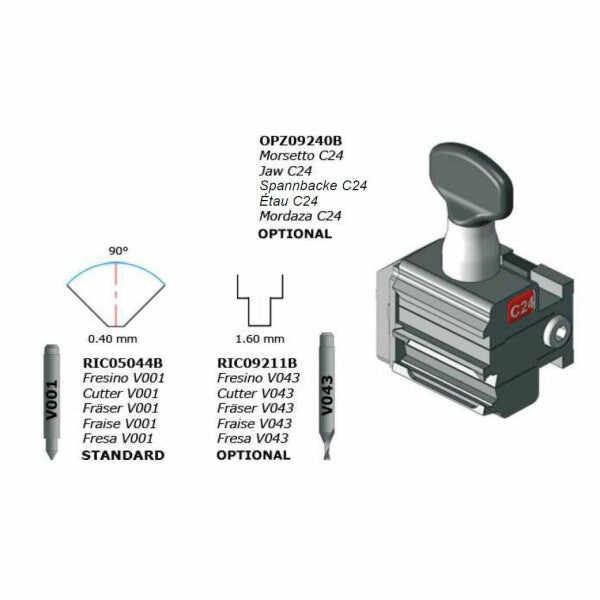 MORSETTO KEYLINE C24 - Ricambi e Accessori di sicurezza CopyMyKey