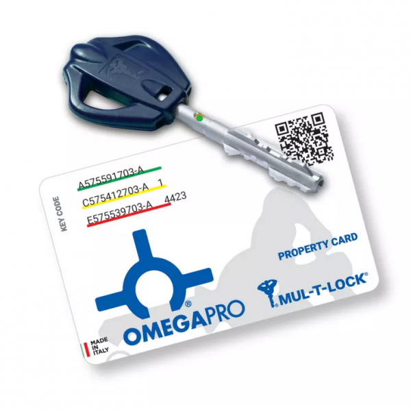 COPIA CHIAVE MUL-T-LOCK OMEGA PRO - Servizio di duplicazione e taglio chiavi di sicurezza online