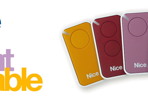 RADIOCOMANDO NICE INTI COLOR - Radiocomando di ricambio per cancelli e automazioni