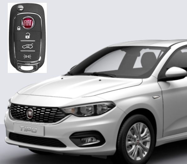 RADIOCOMANDO PER FIAT TIPO PROGRAMMATO IN AUTO NELLA SEDE DI ROMA - Servizio di duplicazione e taglio chiavi di sicurezza online