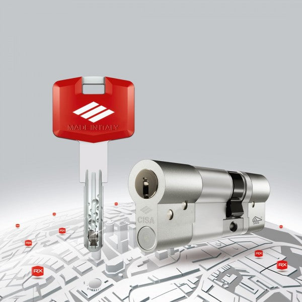 CILINDRO CISA RX - Servizio di duplicazione e taglio chiavi di sicurezza online