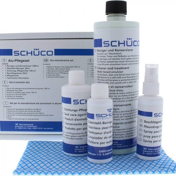 SCHÜCO SET PER CURA ALLUMINIO 298672 - Ricambi e Accessori di sicurezza CopyMyKey